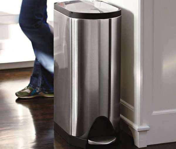 Simple Human Poubelle à pédale en acier - Test et Avis complet