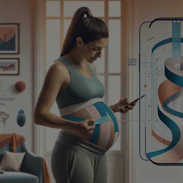 Quelle est l'efficacité des bandes de kinésiologie pour le soutien abdominal pendant la grossesse ?